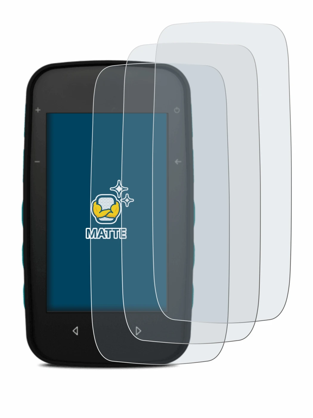 Image of the device CompeGPS TwoNav Cross with a wide variety of screen protectors.