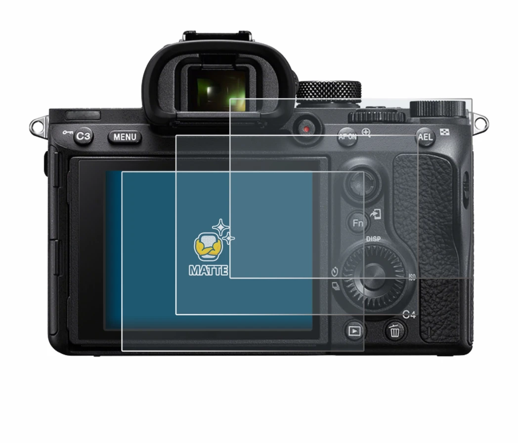 Image of the device Sony Alpha 7 III (ILCE-7M3) with a wide variety of screen protectors.