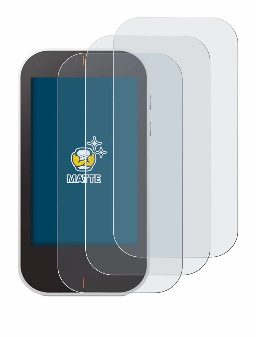 Image of the device Garmin Approach G80 with a wide variety of screen protectors.