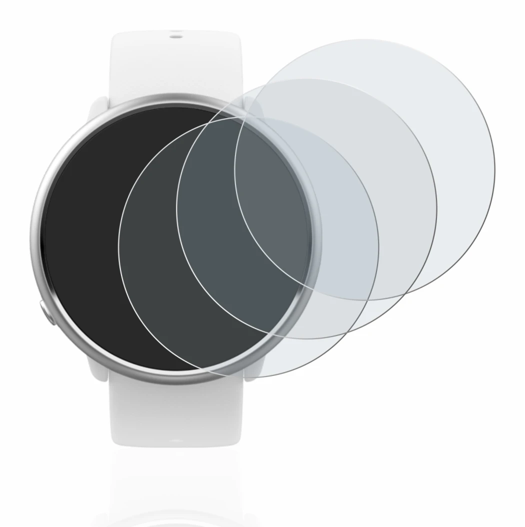 Image of the device Polar Ignite with a wide variety of screen protectors.