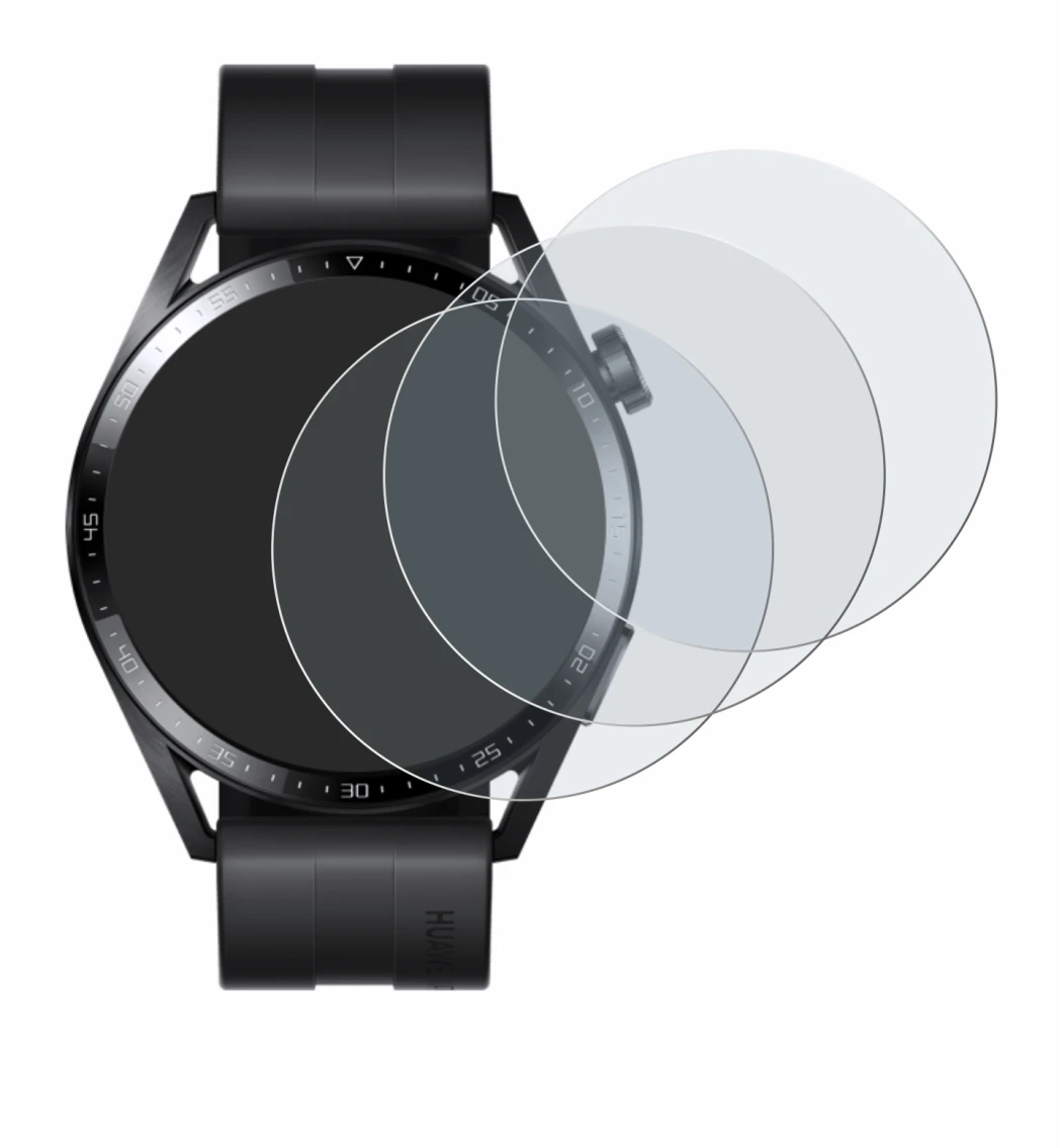 Image of the device Huawei Watch GT 3 (46 mm) with a wide variety of screen protectors.