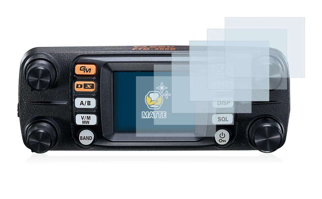 Image of the device Yaesu FTM-300DE with a wide variety of screen protectors.