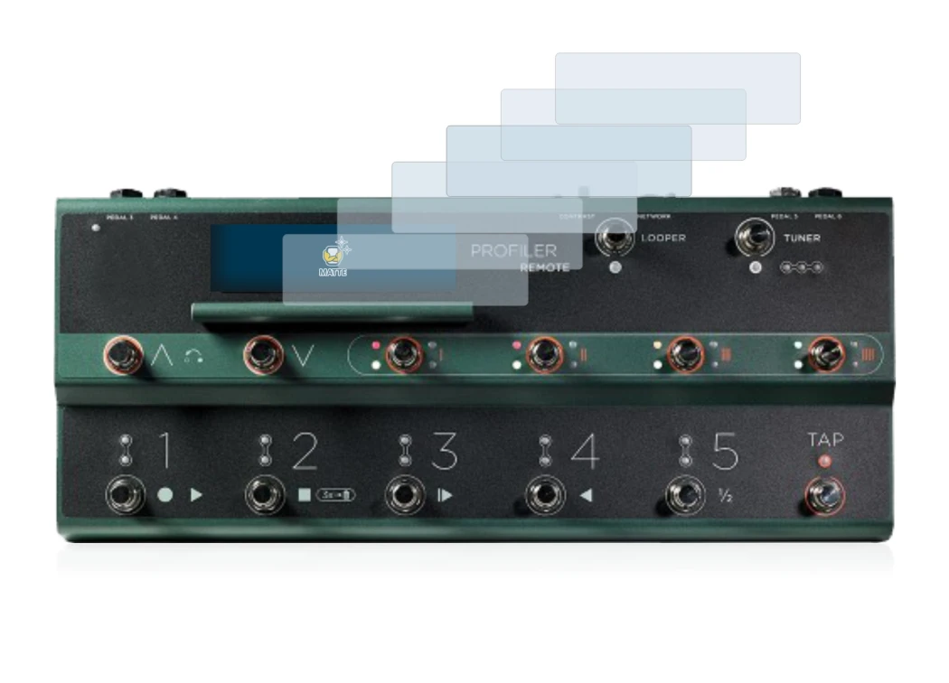 Image of the device Kemper Profiler Remote with a wide variety of screen protectors.