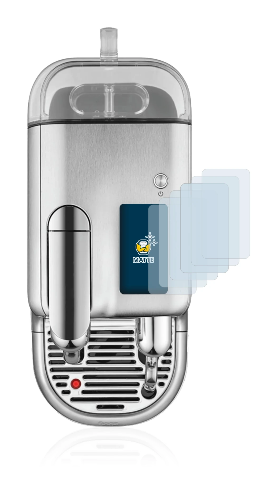 Image of the device Sage Nespresso Creatista Pro with a wide variety of screen protectors.