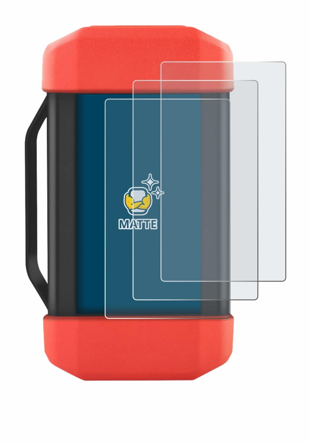 Image of the device Launch SRDs SmartLink with a wide variety of screen protectors.