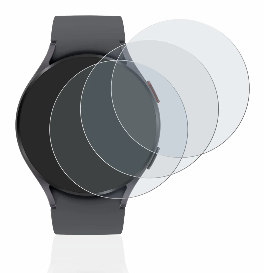 Image of the device Samsung Galaxy Watch 5 (44mm) with a wide variety of screen protectors.