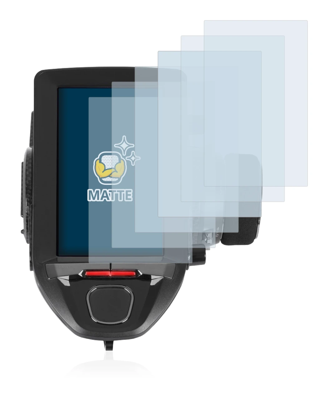 Image of the device Futaba 7PXR with a wide variety of screen protectors.