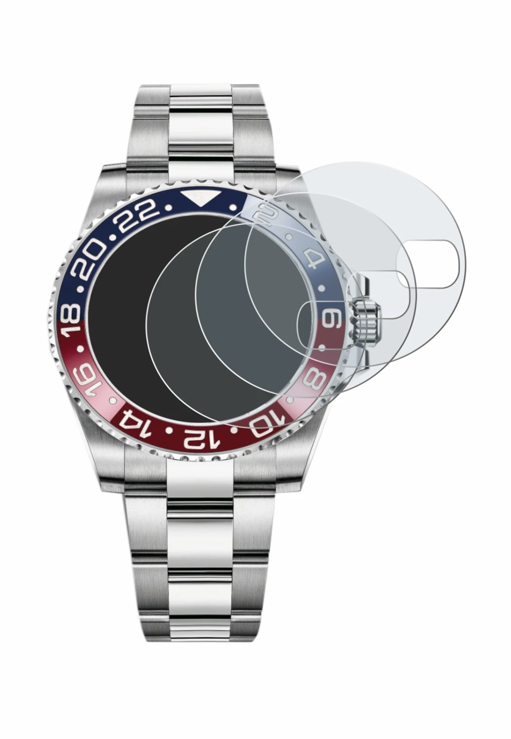 Image of the device Rolex GMT-Master II with a wide variety of screen protectors.