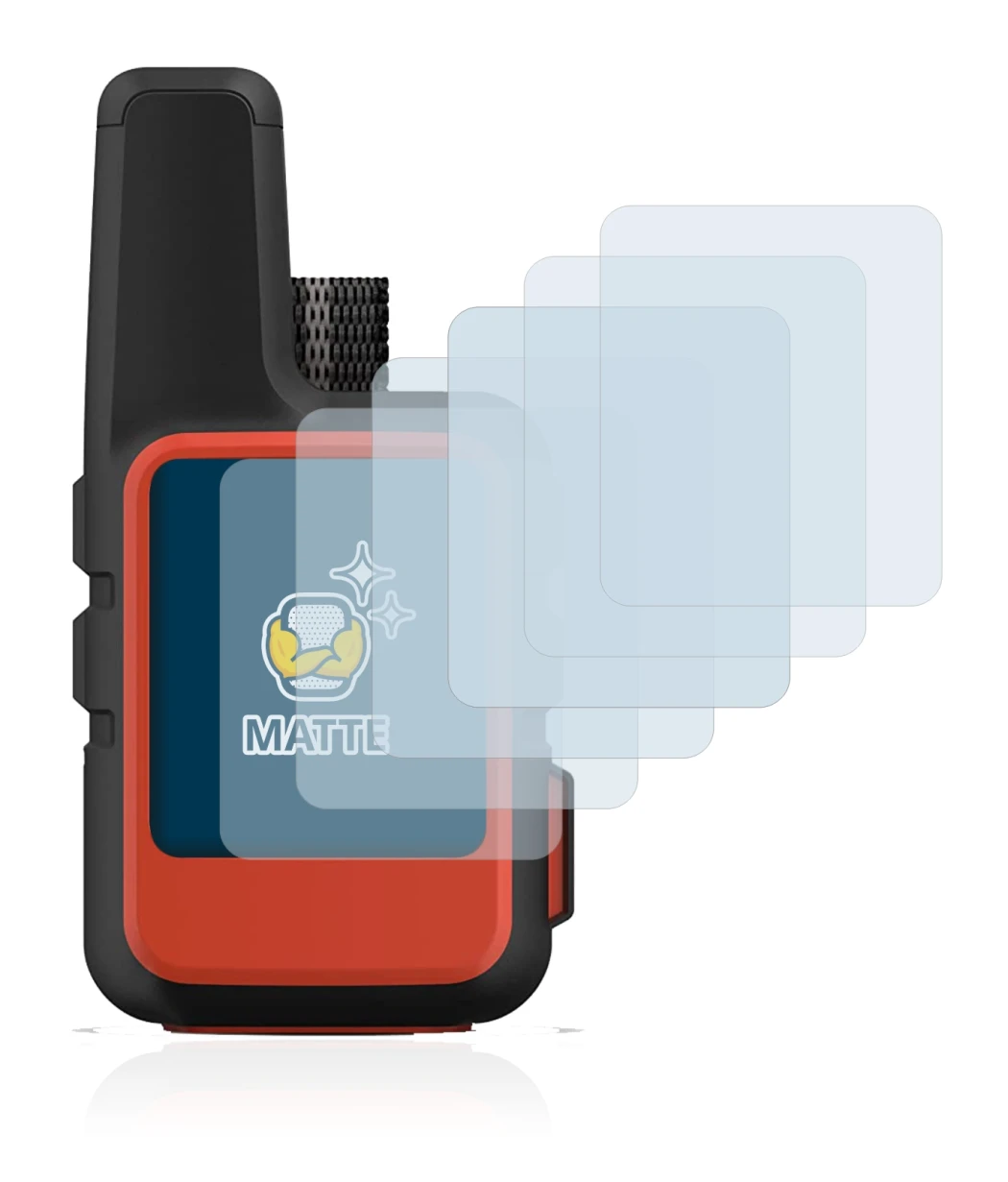 Image of the device Garmin inReach Mini 2 with a wide variety of screen protectors.