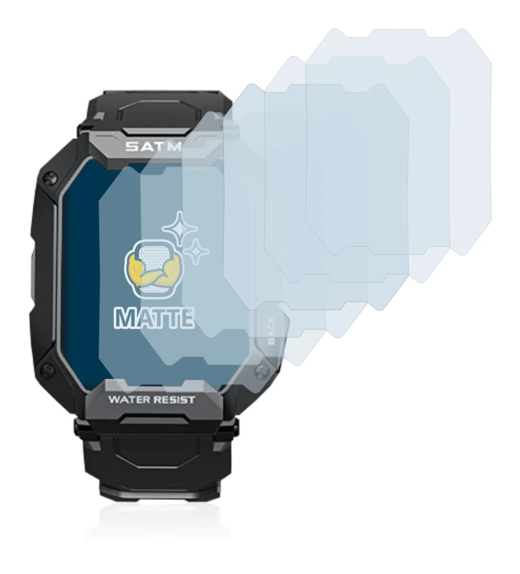 Image of the device Bengux C20 with a wide variety of screen protectors.