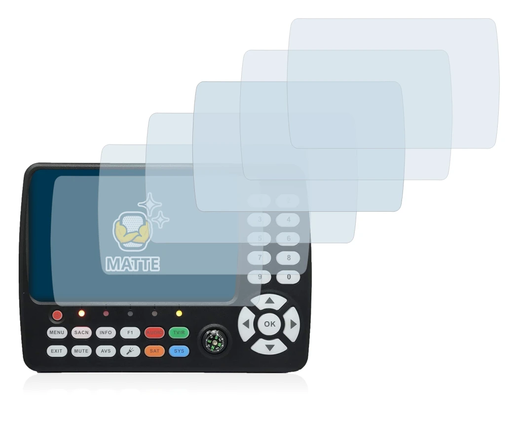 Image of the device Satlink ST-5150 DVB-S/S2/T/T2/C with a wide variety of screen protectors.