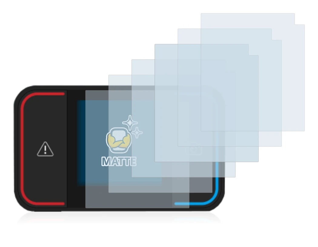 Image of the device Saphe Drive Pro with a wide variety of screen protectors.