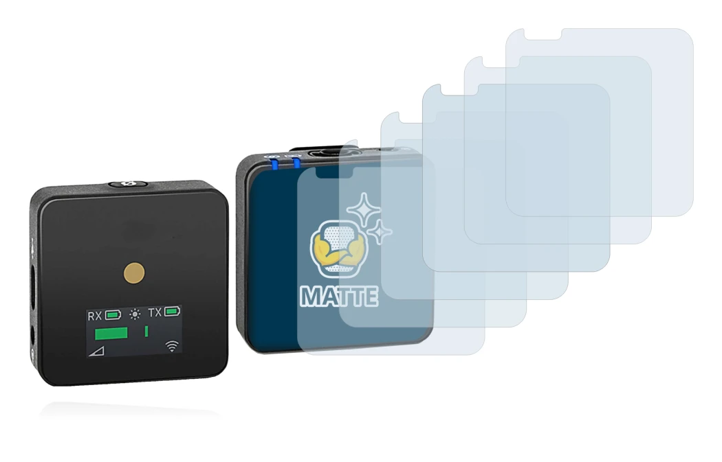 Image of the device Rode Wireless GO II with a wide variety of screen protectors.
