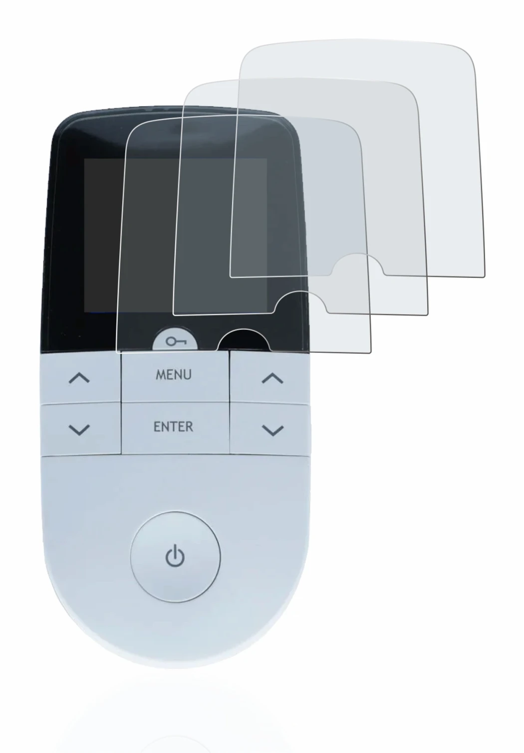 Image of the device Beurer EM 49 Digital TENS/EMS with a wide variety of screen protectors.