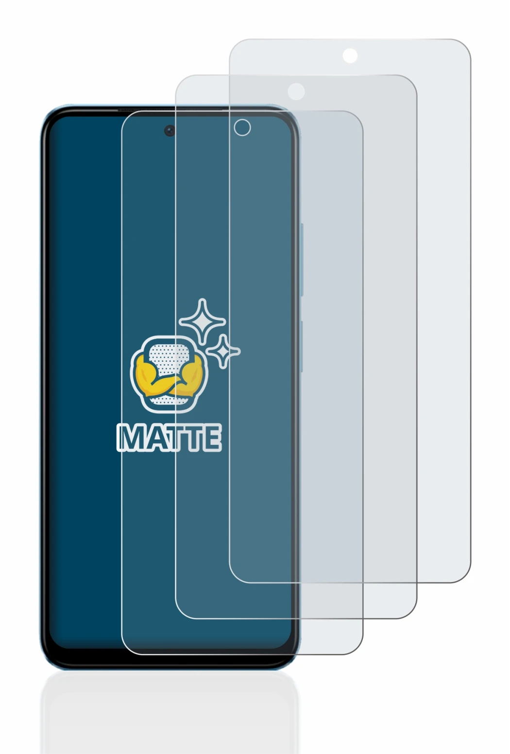 Image of the device Xiaomi Redmi Note 12S with a wide variety of screen protectors.