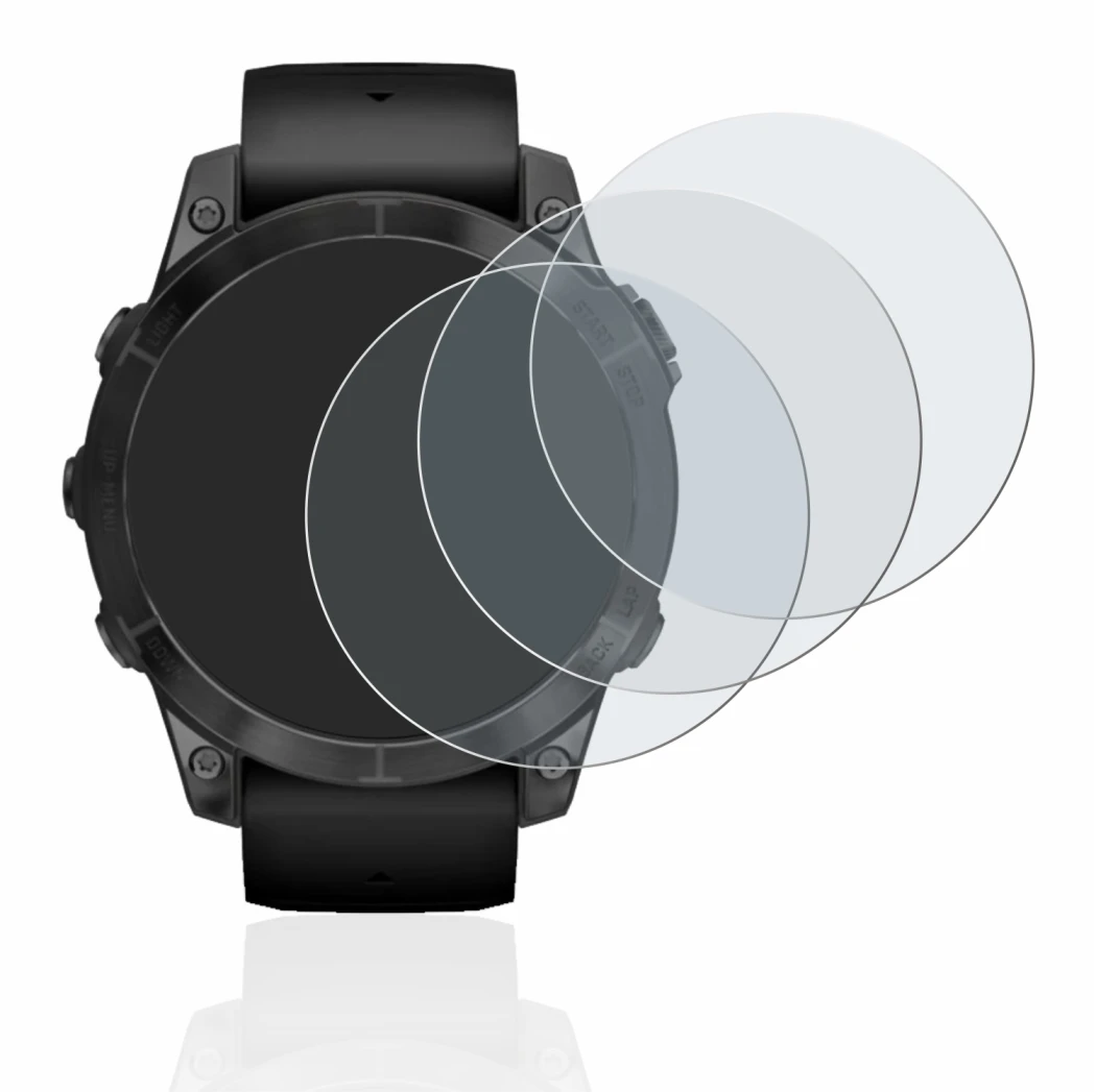 Image of the device Garmin Epix Pro (Gen 2) (47 mm) with a wide variety of screen protectors.
