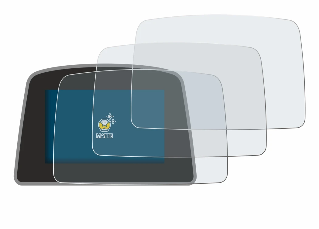 Image of the device PowaKaddy C2i with a wide variety of screen protectors.
