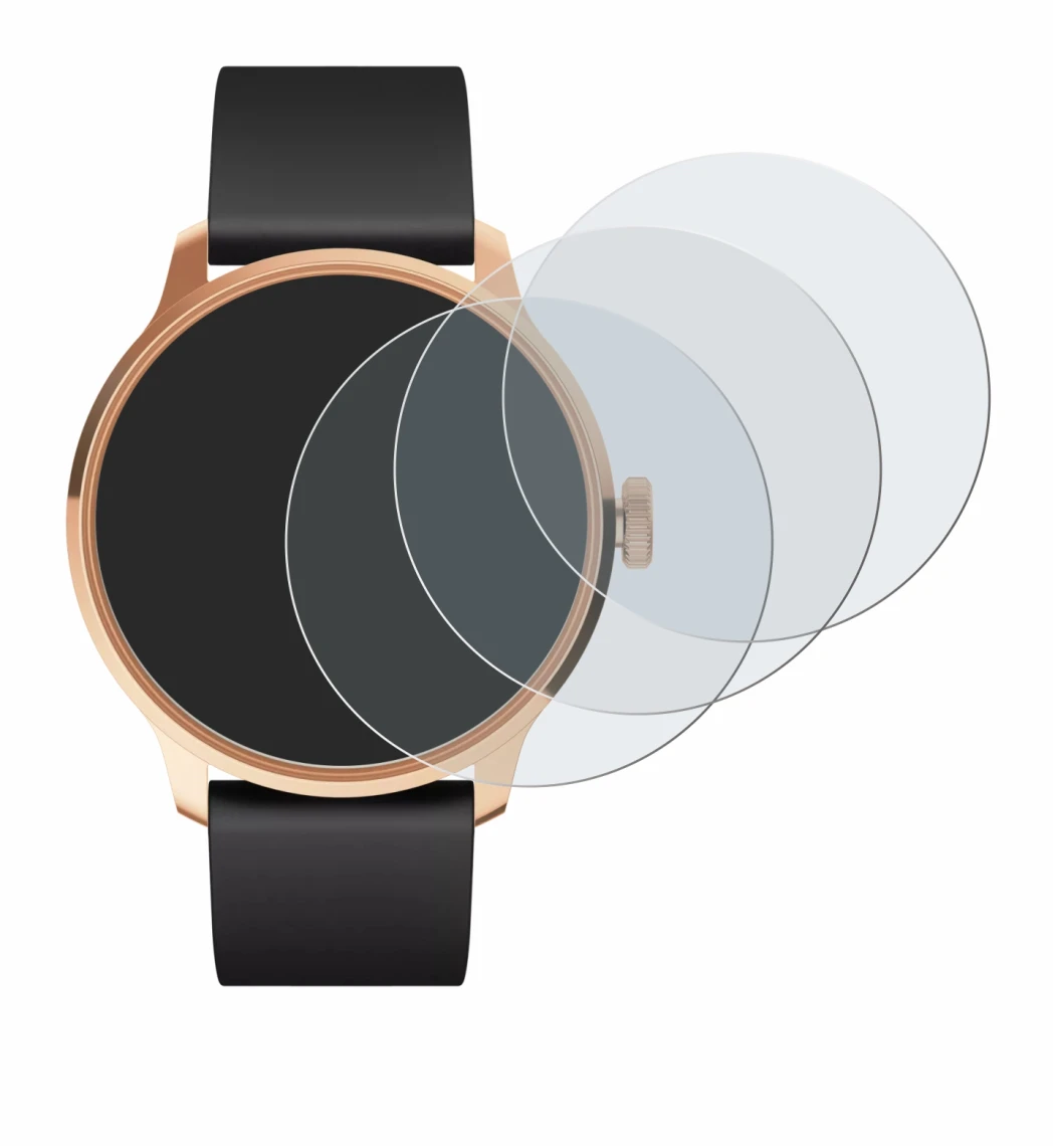 Image of the device Withings ScanWatch Light with a wide variety of screen protectors.