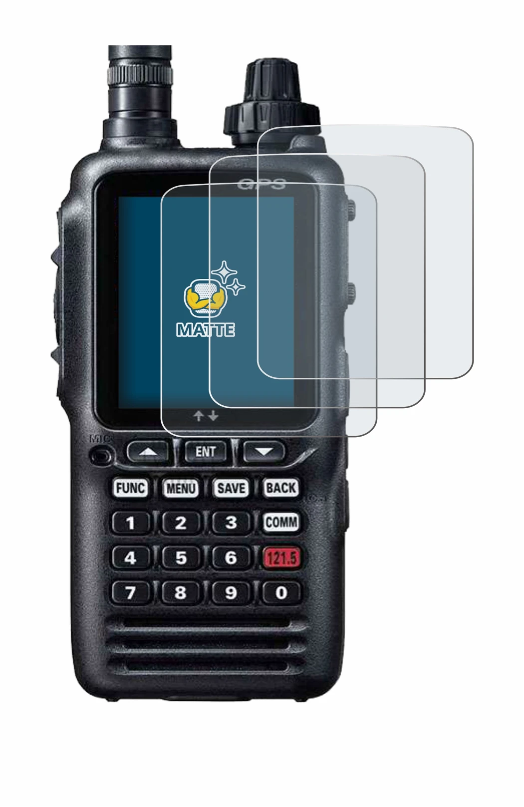 Image of the device Yaesu FTA-850L with a wide variety of screen protectors.