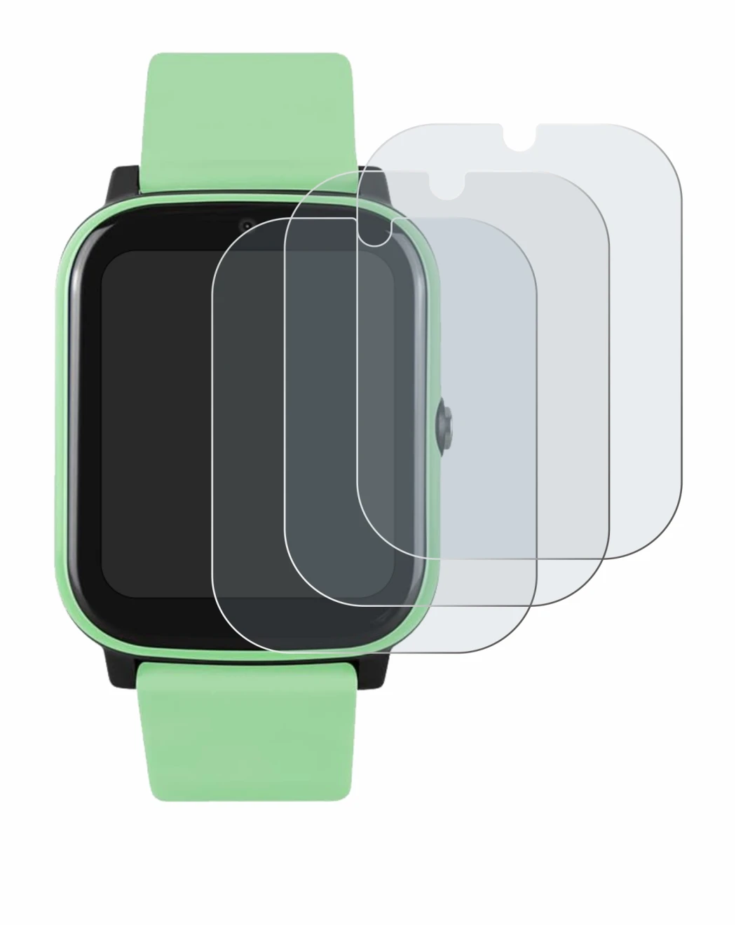 Image of the device One2Track Connect NEXT with a wide variety of screen protectors.