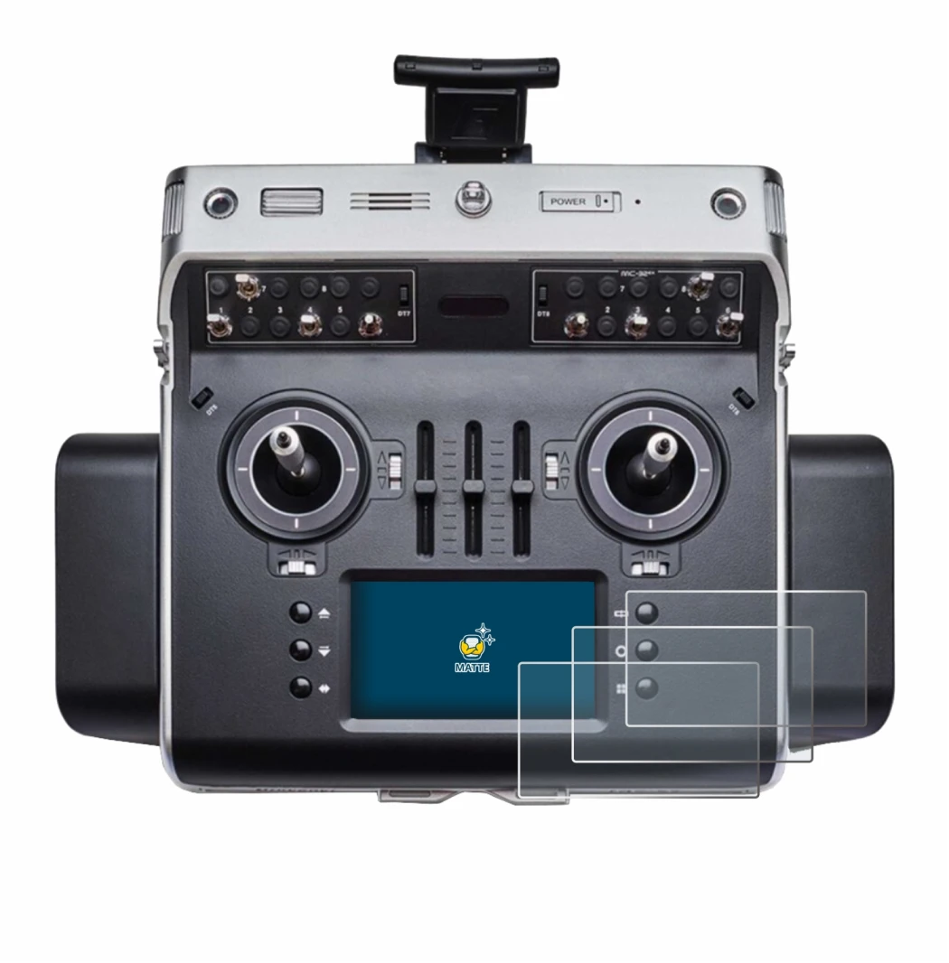 Image of the device Graupner MC-32ex with a wide variety of screen protectors.