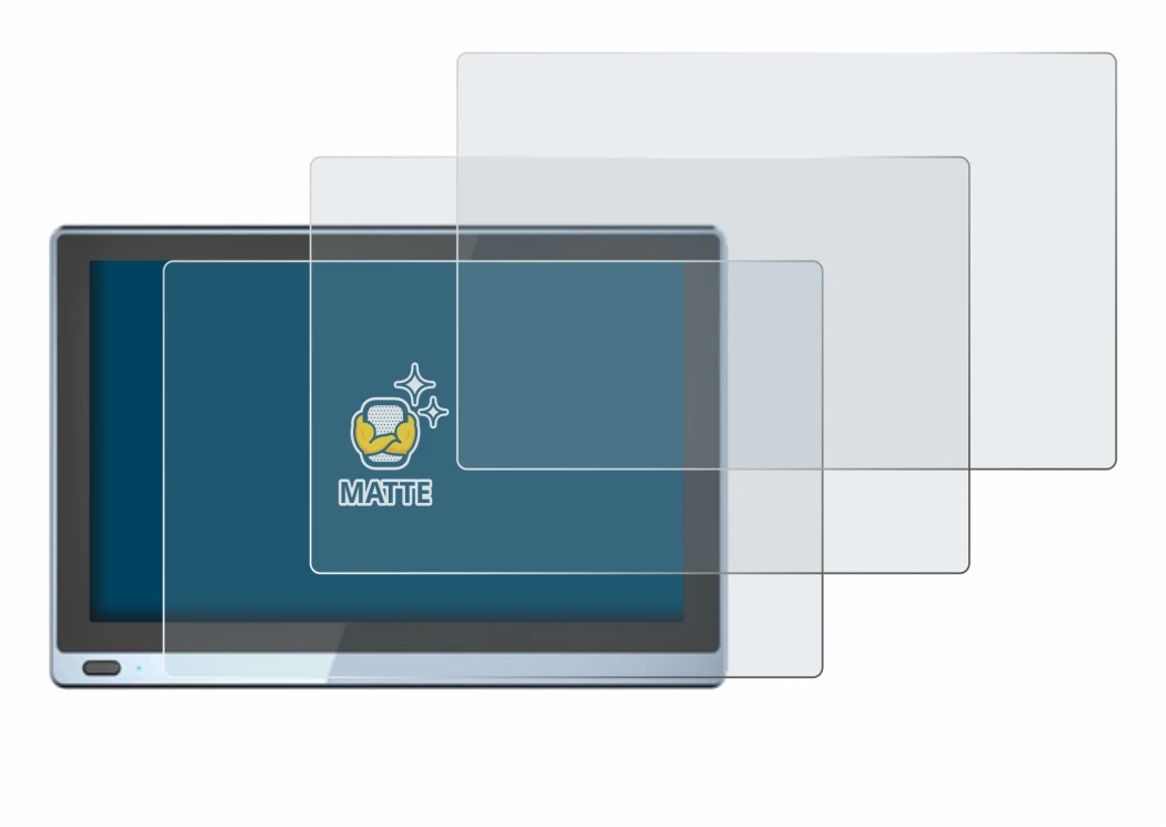 Image of the device Higole Gole 1 Pro with a wide variety of screen protectors.
