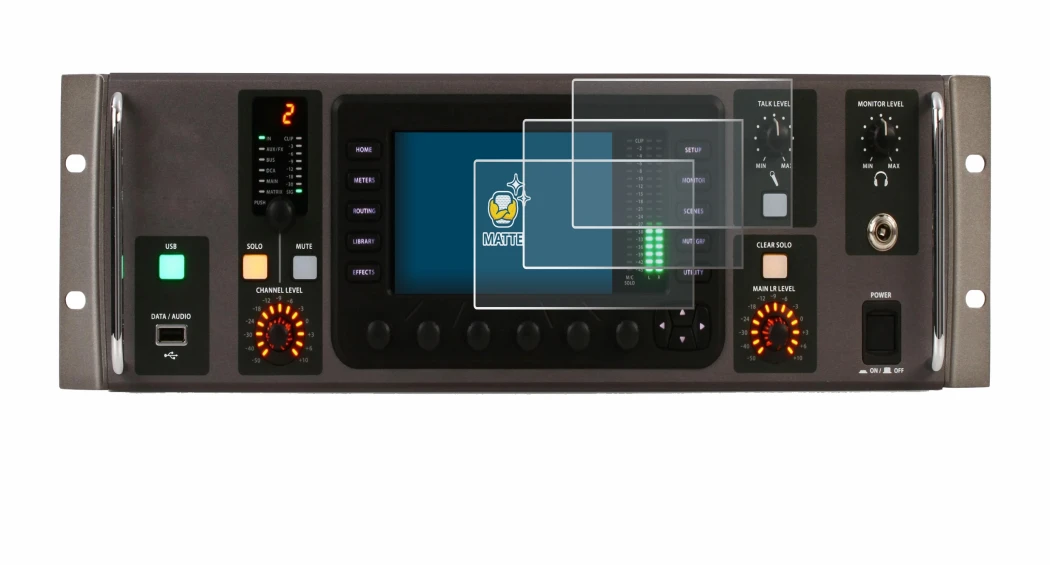 Image of the device Behringer X32 Rack with a wide variety of screen protectors.