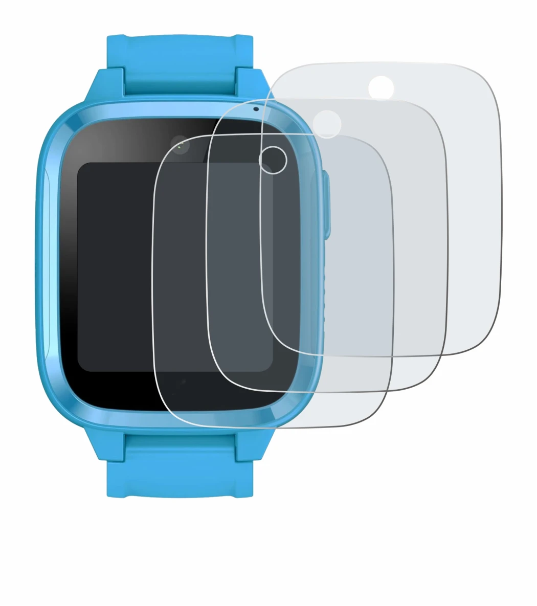 Image of the device Xplora Kidzi Watch with a wide variety of screen protectors.
