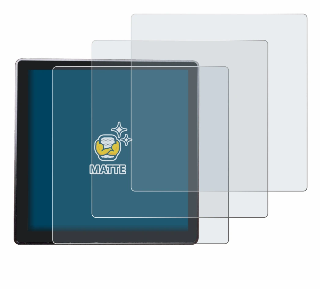 Image of the device Shelly Wall Display with a wide variety of screen protectors.