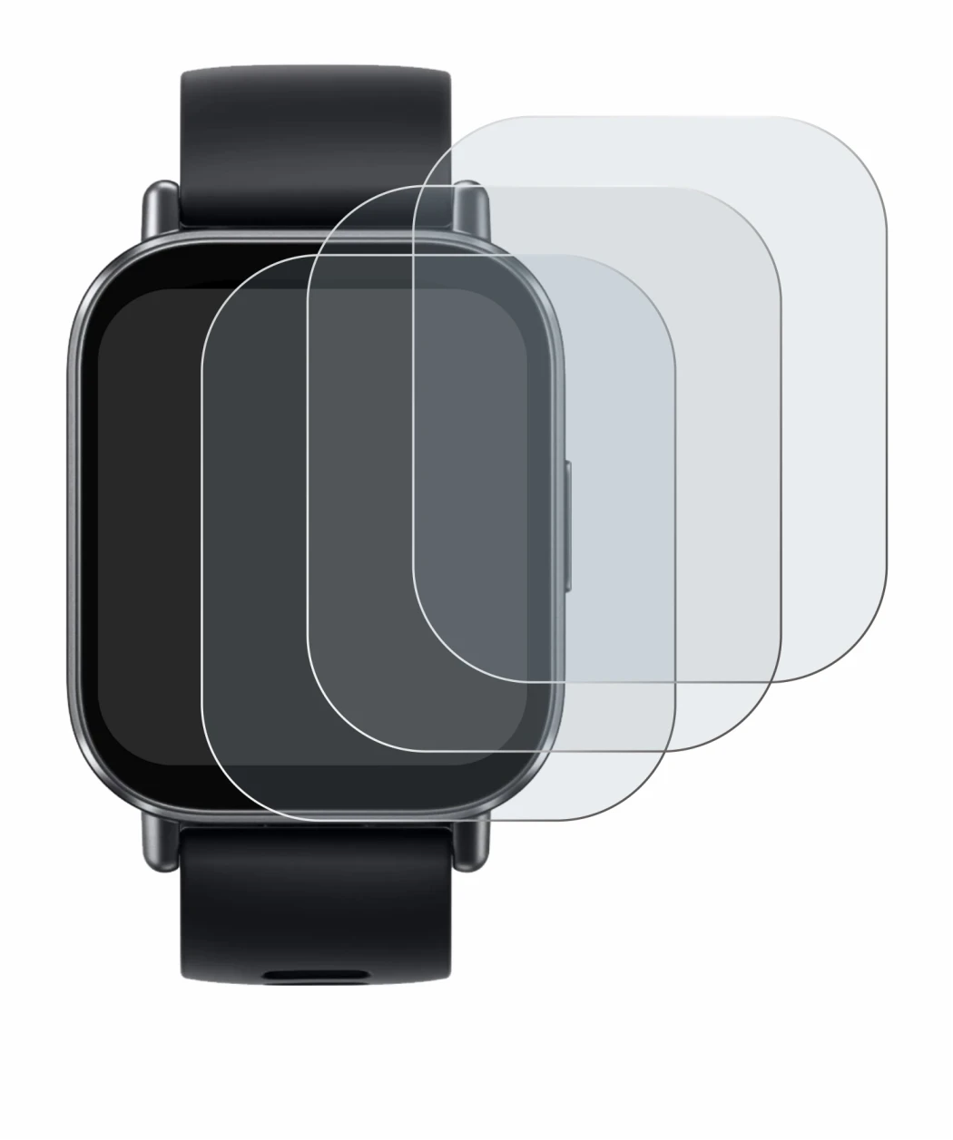 Image of the device Xiaomi Redmi Watch 5 Active with a wide variety of screen protectors.