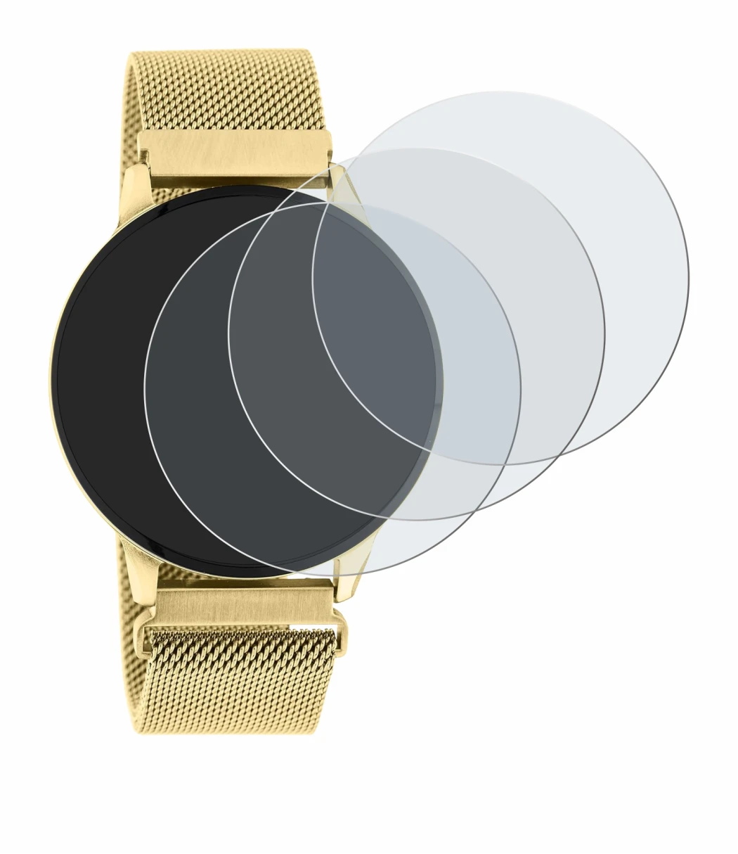 Image of the device Oozoo Q00121 with a wide variety of screen protectors.