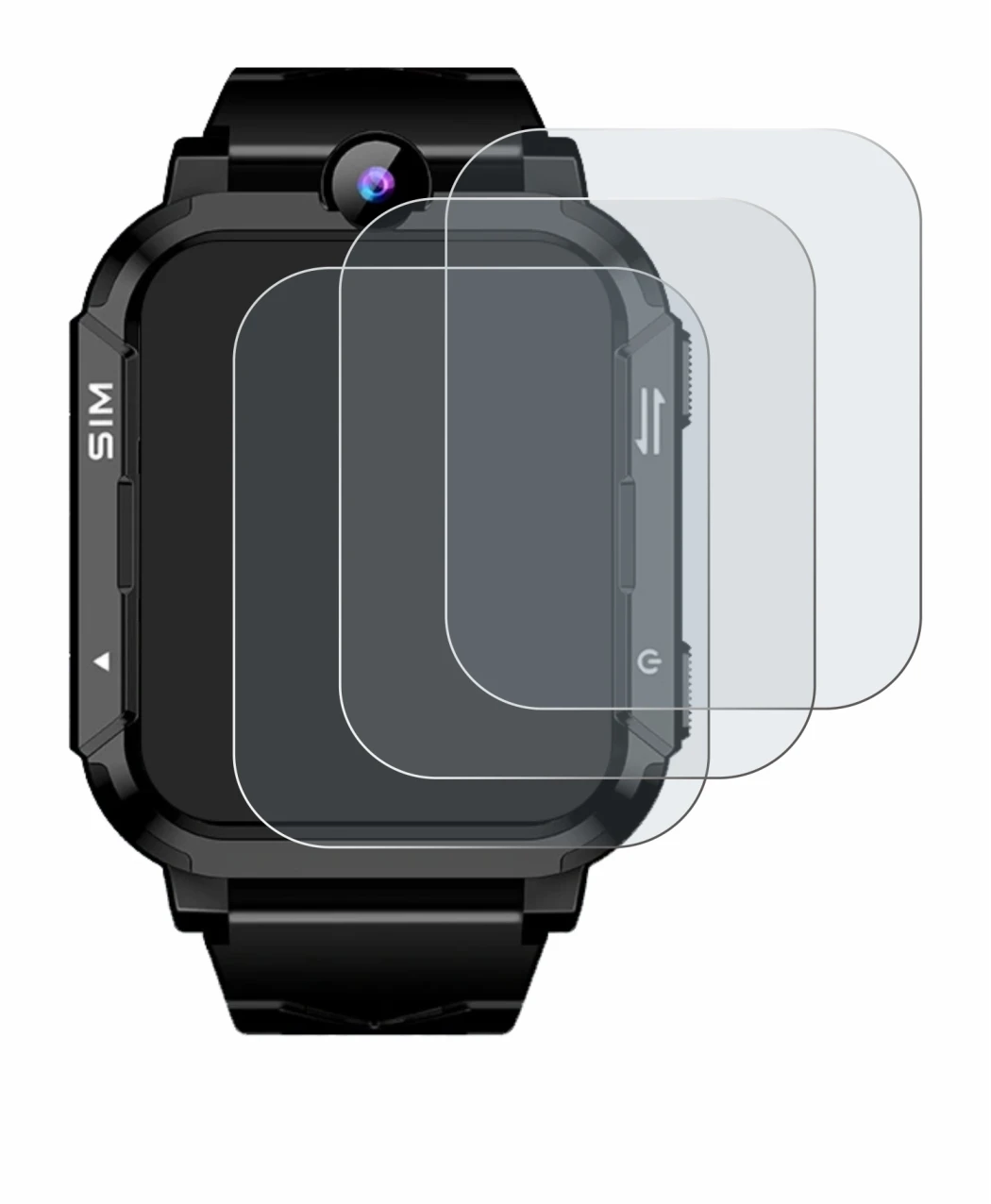 Image of the device Blackview Z20 Kids Smartwatch with a wide variety of screen protectors.