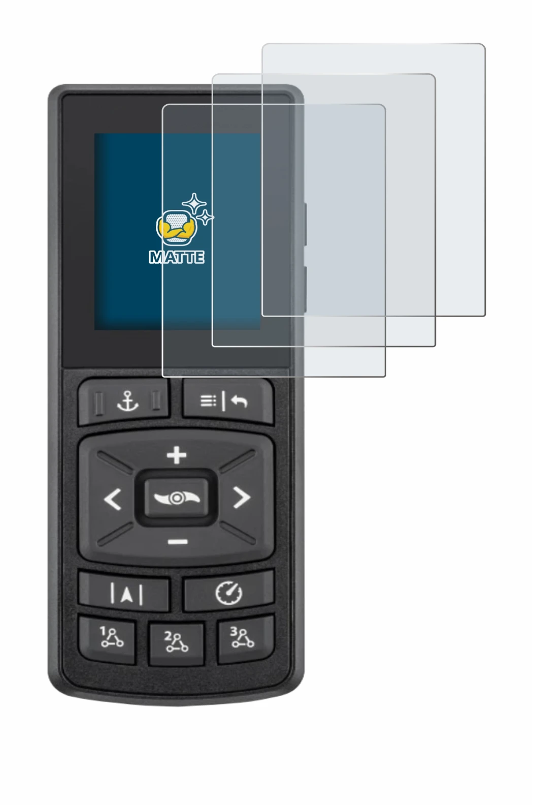 Image of the device Minn Kota Advanced GPS Navigation with a wide variety of screen protectors.