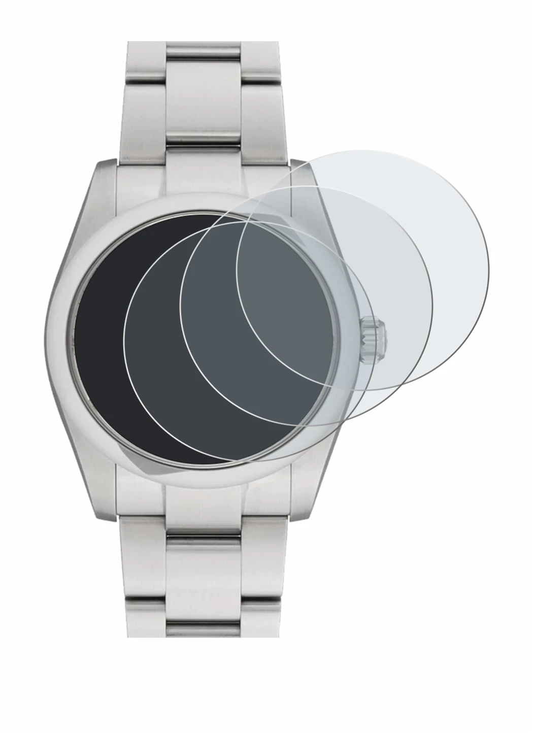 Image of the device Rolex Oyster Perpetual 34 with a wide variety of screen protectors.