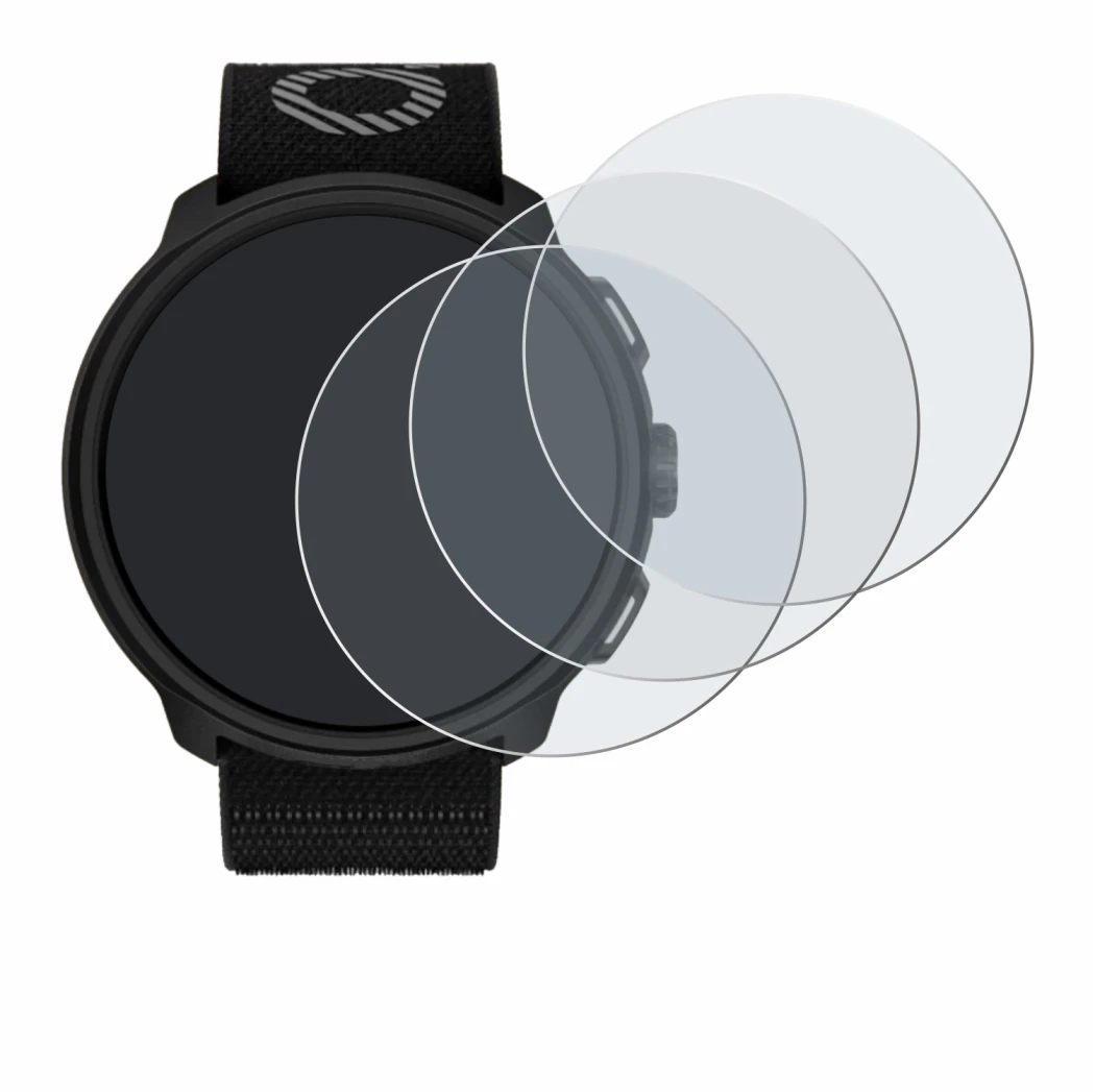 Image of the device Suunto Run with a wide variety of screen protectors.