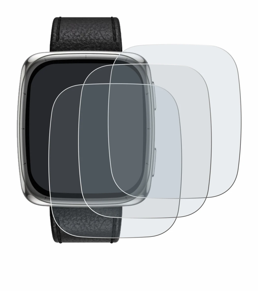 Image of the device Amazfit Active 2 (rectangular) with a wide variety of screen protectors.