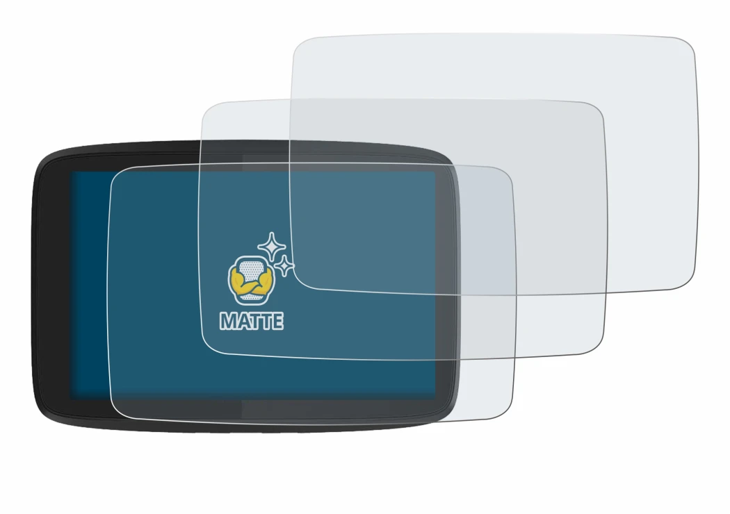 Image of the device TomTom GO Camper Tour with a wide variety of screen protectors.
