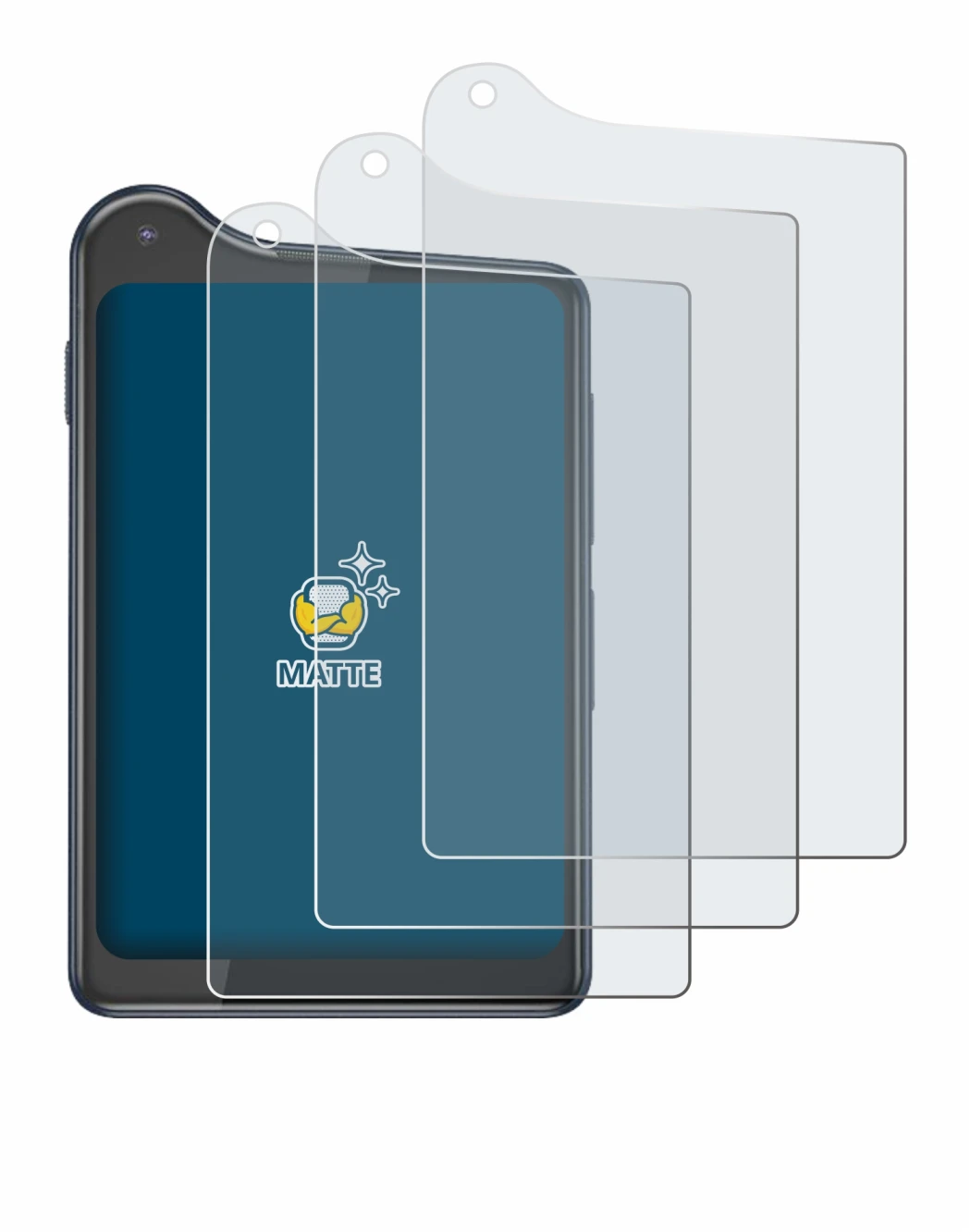 Image of the device Xiaomi Qin K25 with a wide variety of screen protectors.