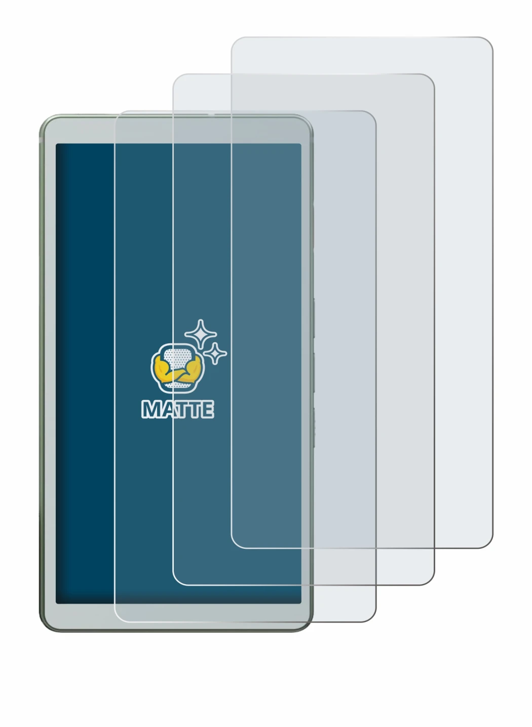 Image of the device Viwoods AiPaper Reader with a wide variety of screen protectors.