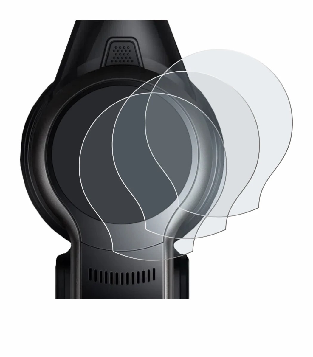 Image of the device MOVA S2 with a wide variety of screen protectors.