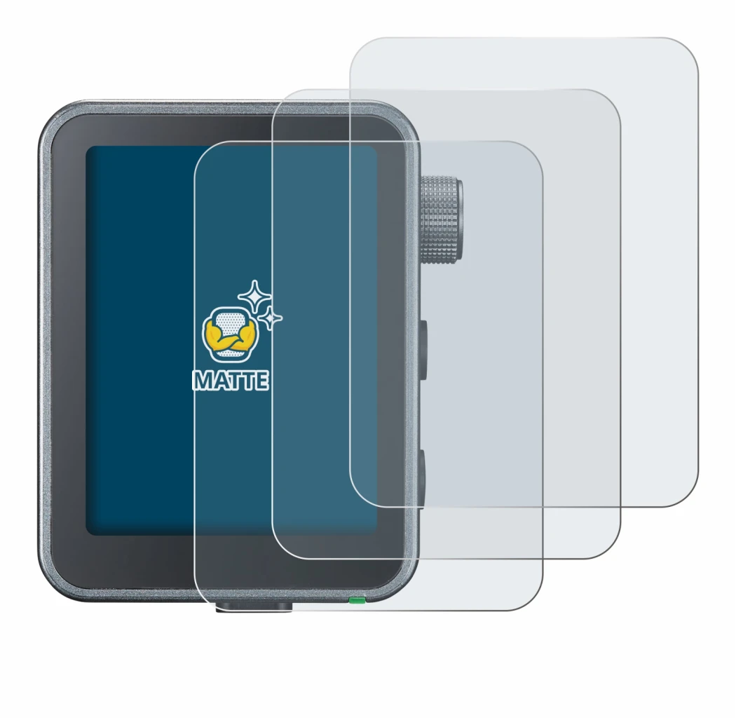 Image of the device Godox X3 Pro with a wide variety of screen protectors.