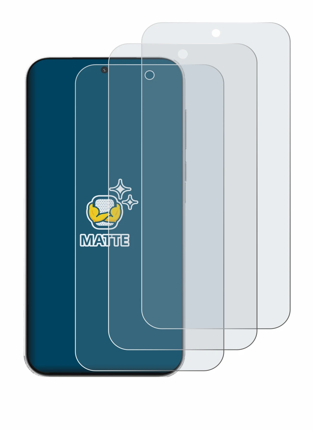 Image of the device OnePlus Turbo 6V with a wide variety of screen protectors.