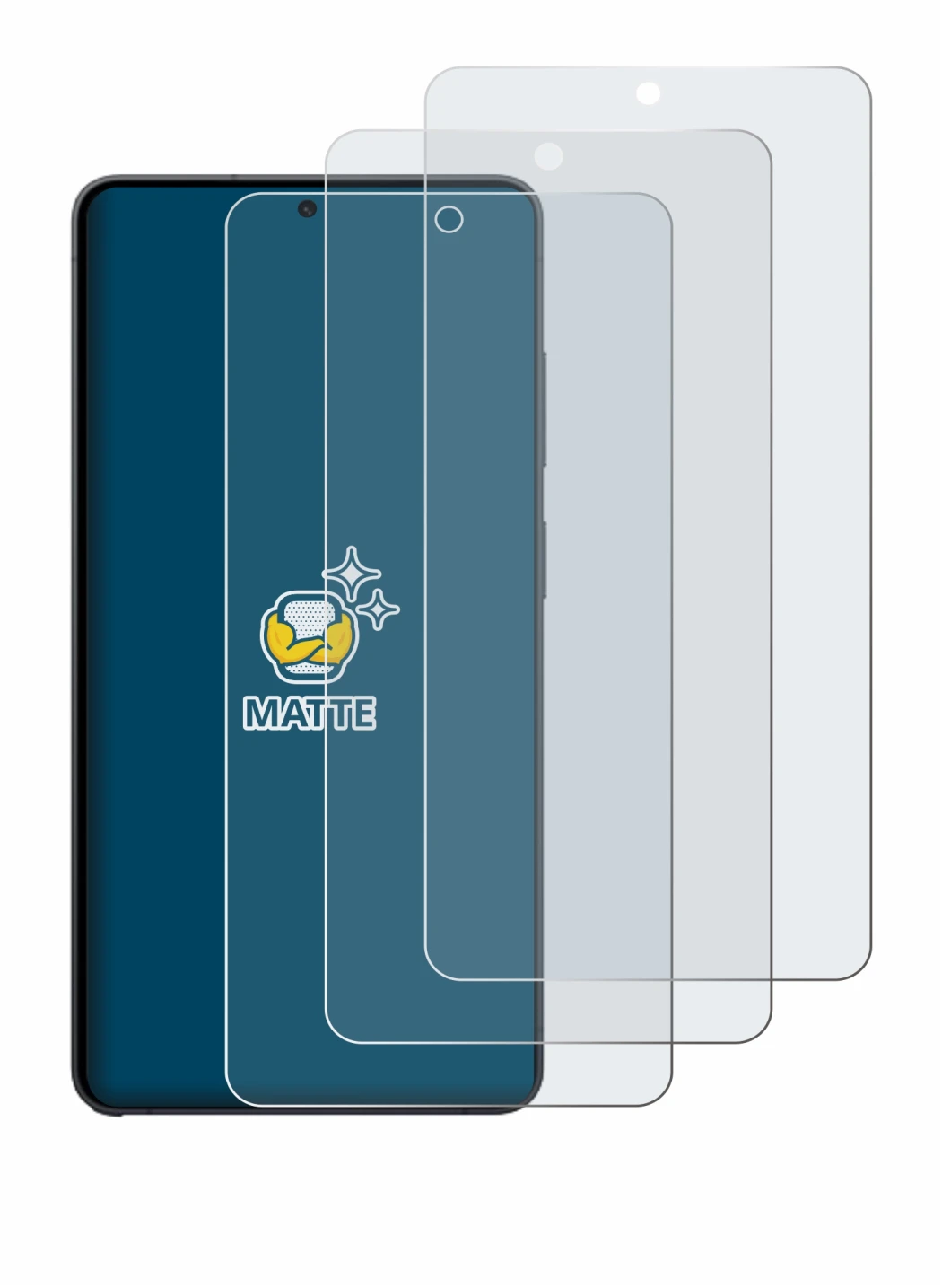 Image of the device Samsung Galaxy S26 Ultra with a wide variety of screen protectors.
