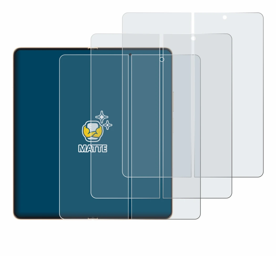 Image of the device Honor Magic V6 (Inner display) with a wide variety of screen protectors.