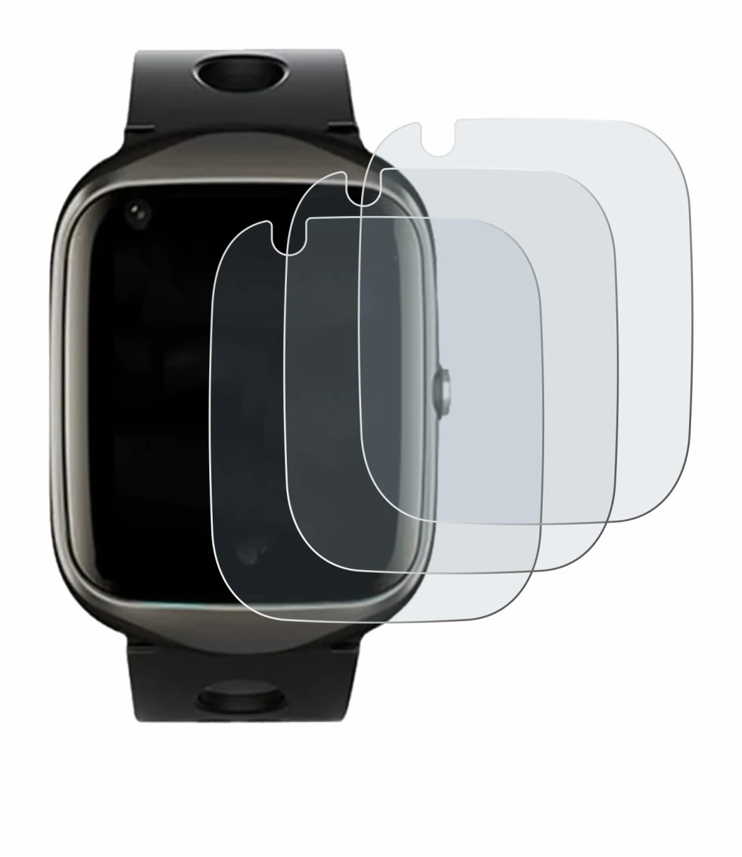 Image of the device ABUBU SmartWatch PBL2 with a wide variety of screen protectors.