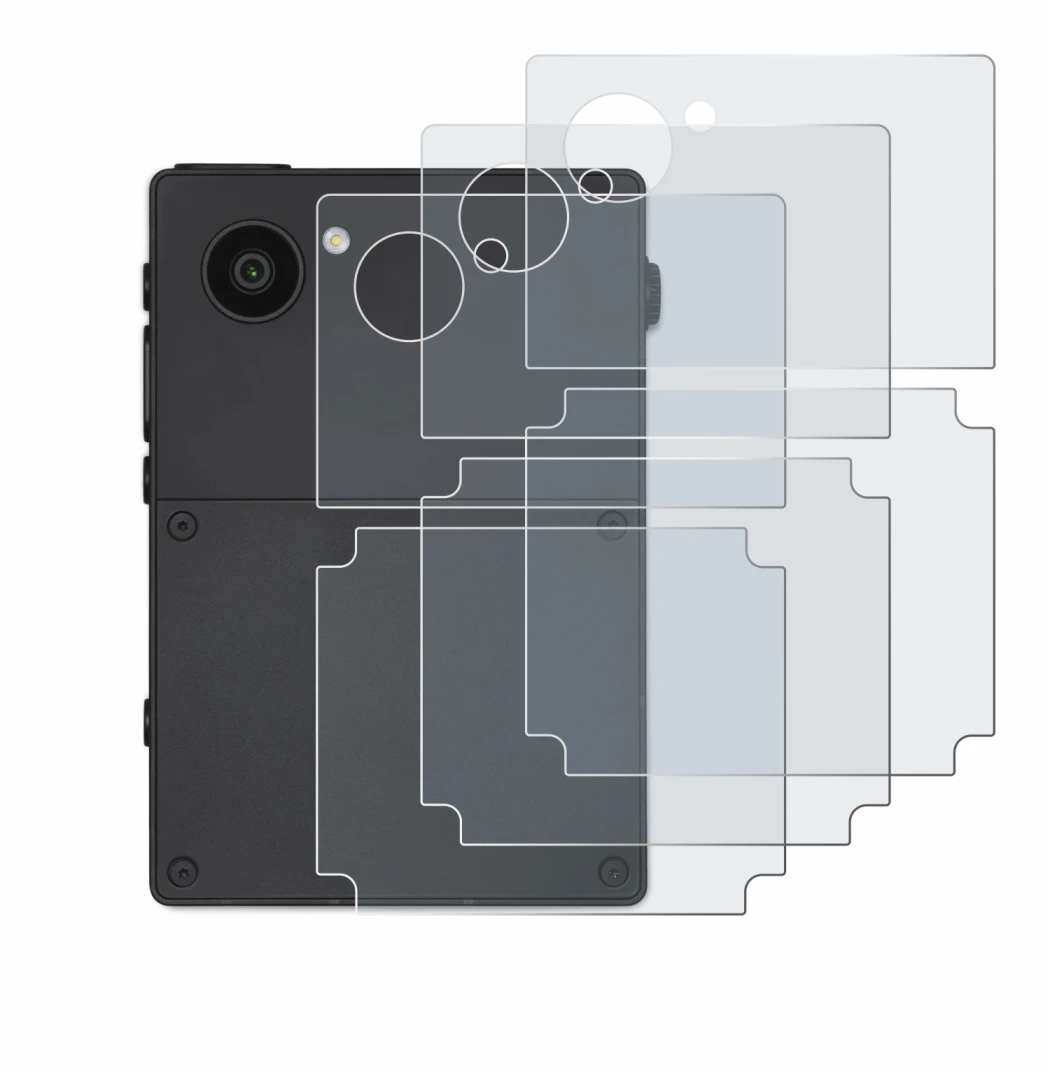 Image of the device Light Phone 3 (Back) with a wide variety of screen protectors.