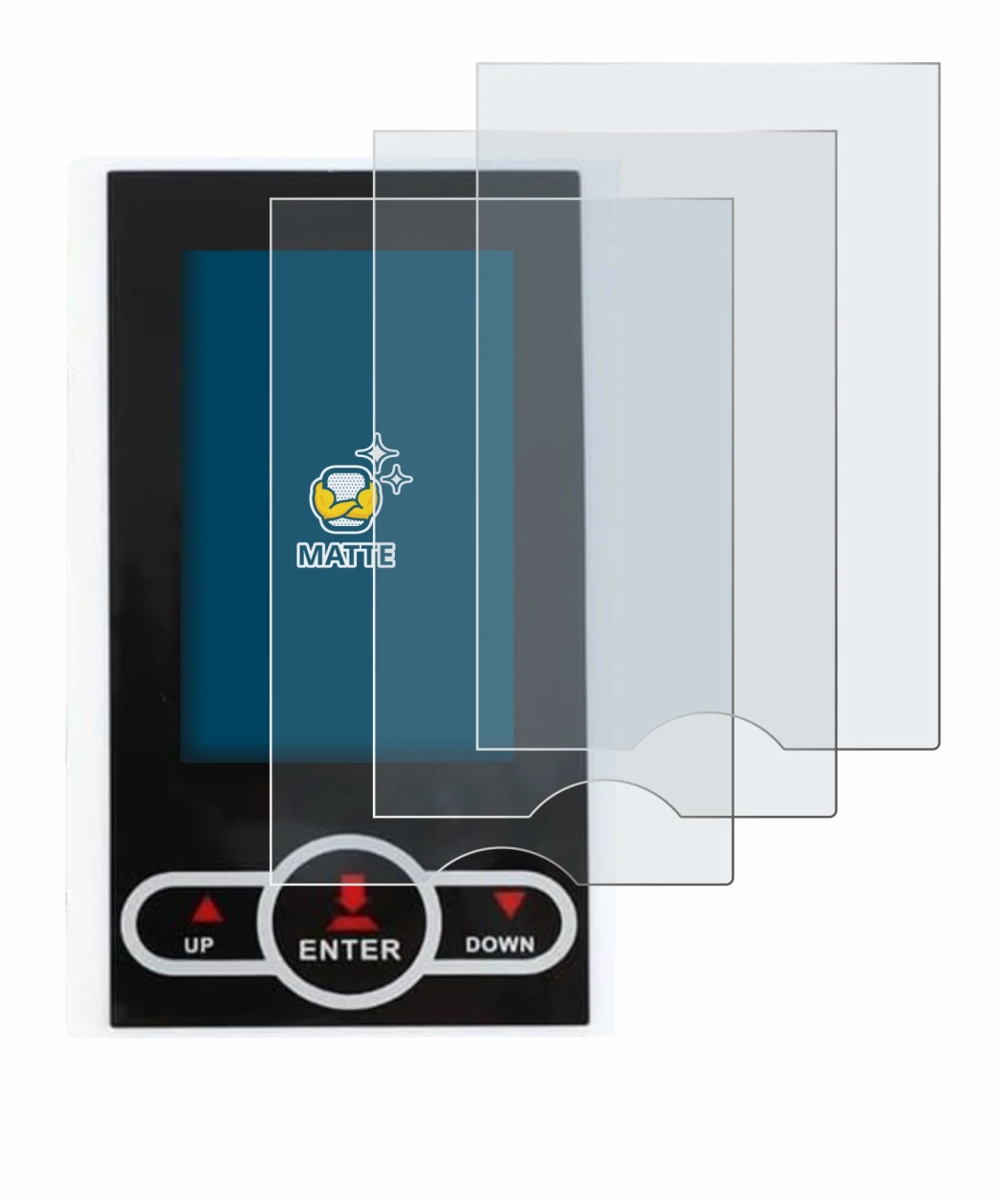 Image of the device QuivyLivy Speedometer with a wide variety of screen protectors.