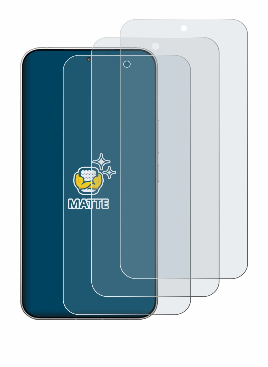 Image of the device Xiaomi Redmi K90 Max with a wide variety of screen protectors.