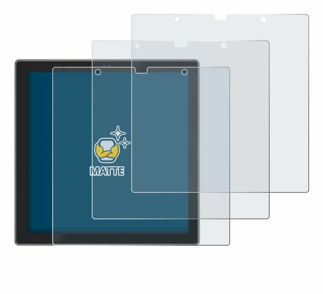 Image of the device SONOFF NSPanel Pro Gen 2 with a wide variety of screen protectors.