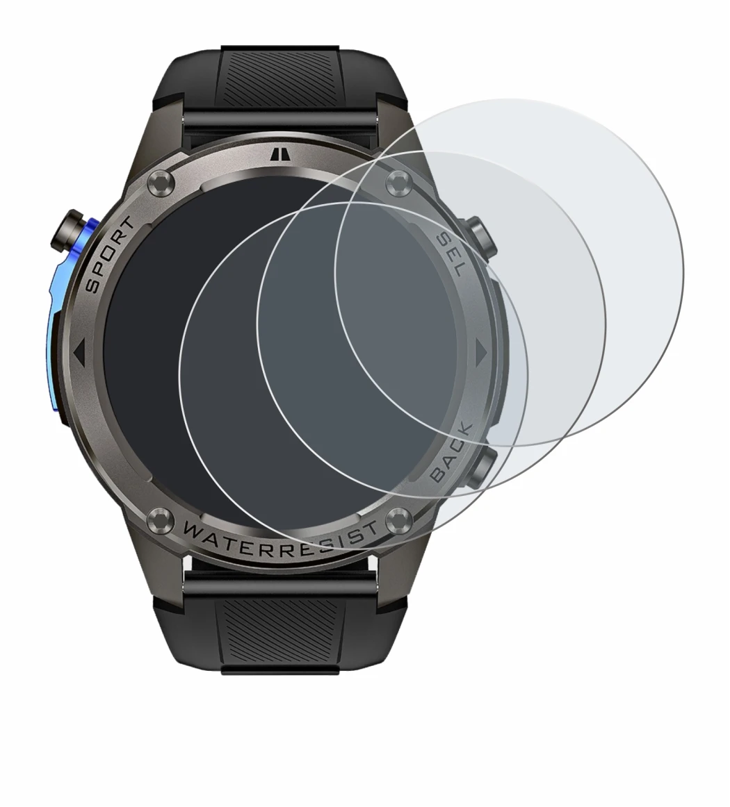 Image of the device Kardena Care GPS with a wide variety of screen protectors.